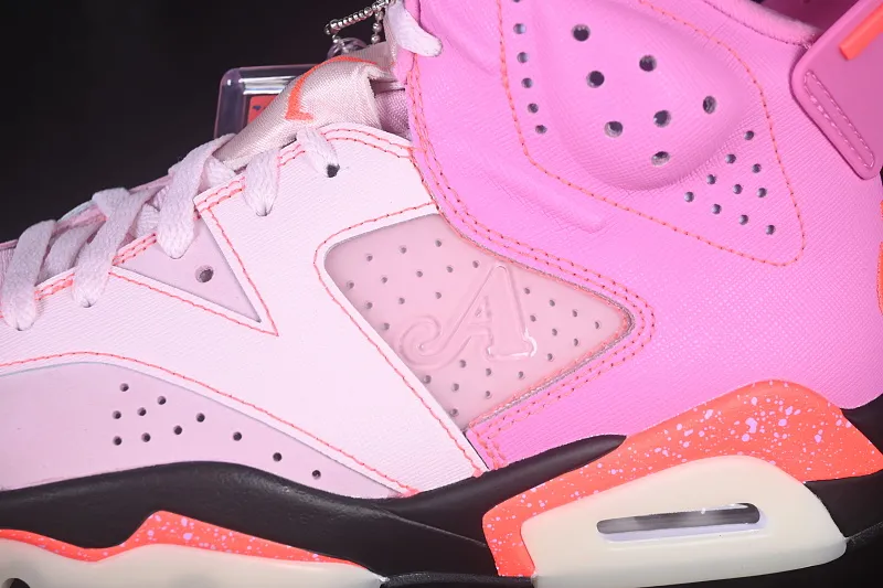 All categories Air Jordan Jordan series basketball shoes Air Jordan 6 OG version Awake NY x Air Jordan 6 "Playful Pink" AJ6 Joe 6 playful pink IQ5706-600